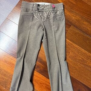 Banana Republc The Sloan Fit Brown Tweed Dress Pant with Stretch - Sz 6